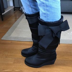 KATE SPADE Bow Snow Boots (NWOT)